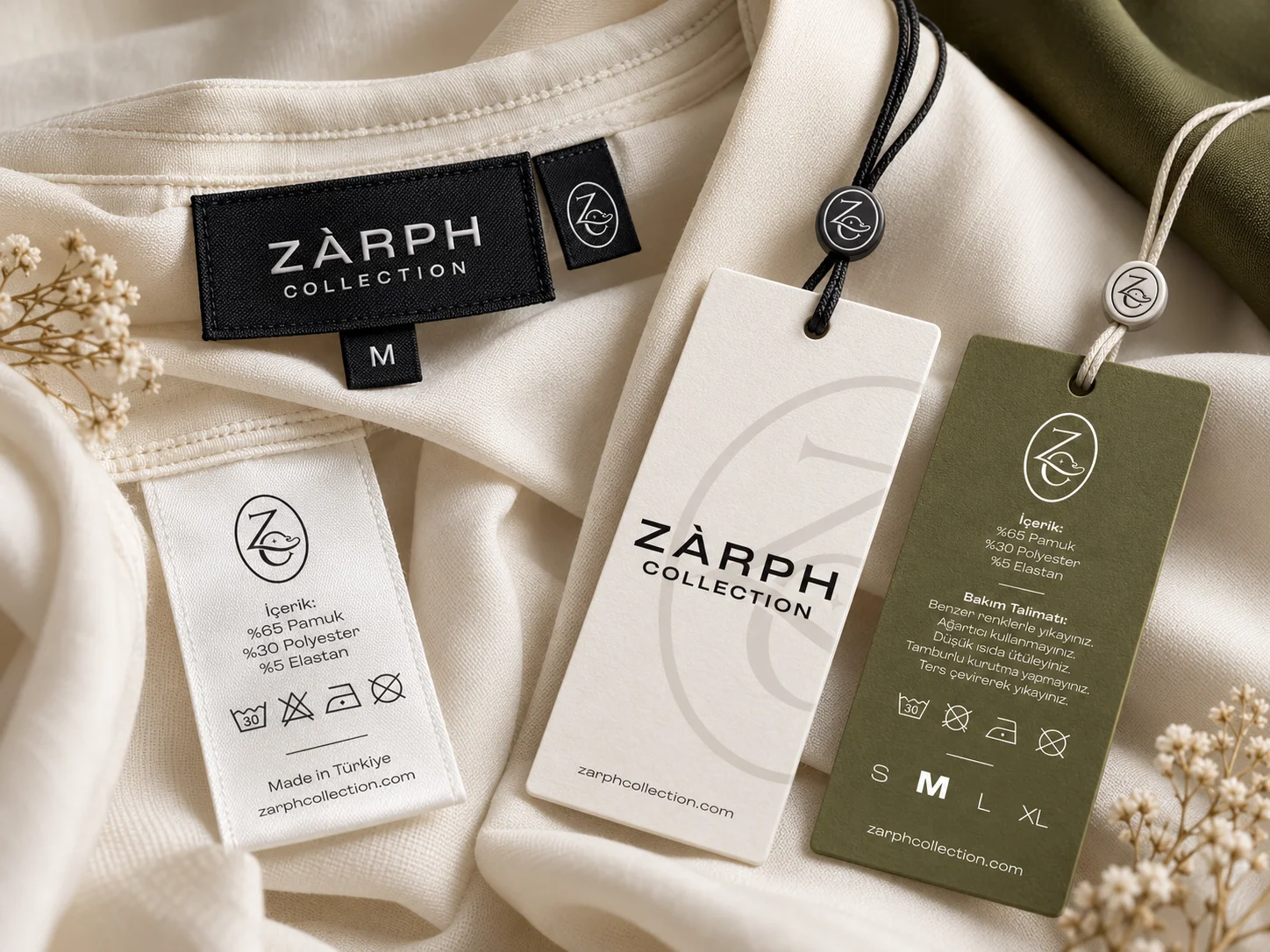 Zàrph Collection | Marka Kimliği ve Ambalaj Tasarımı Detay Görseli 1