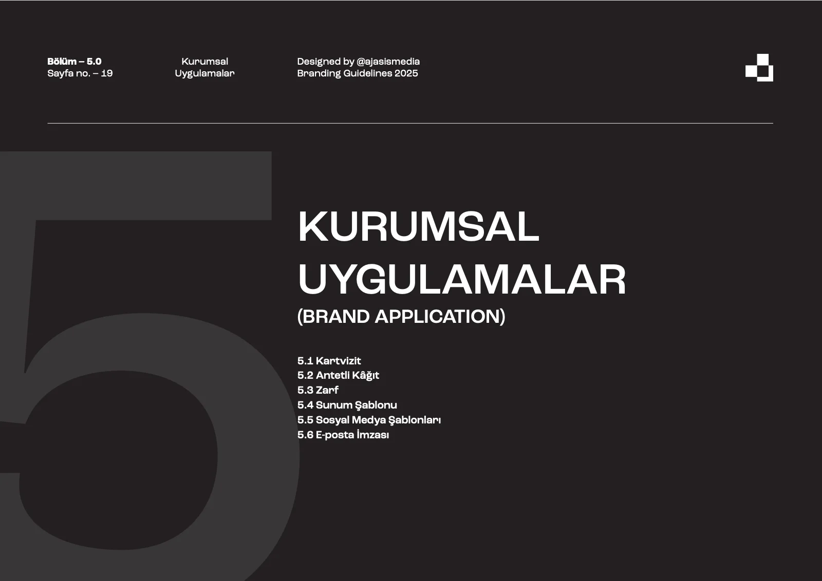 Kudüs Üniversitesi Vakfı | Kurumsal Kimlik Tasarımı - Sayfa 20