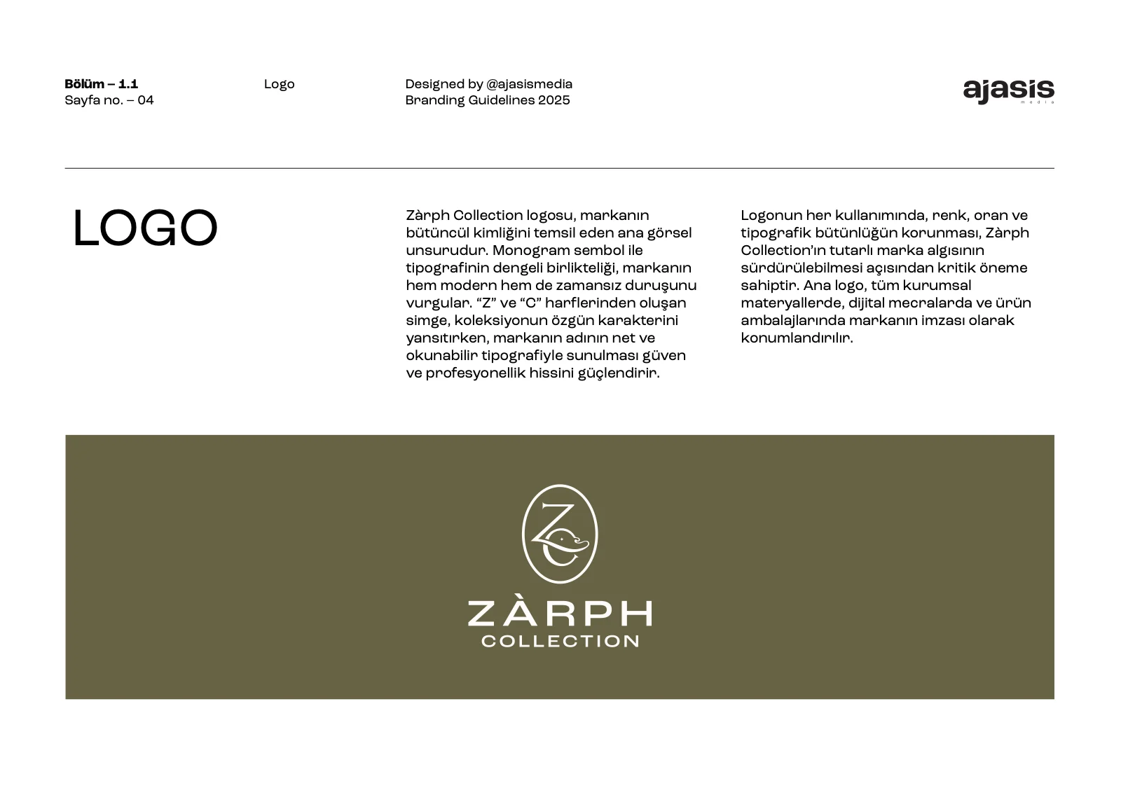 Zàrph Collection | Marka Kimliği ve Ambalaj Tasarımı - Sayfa 5