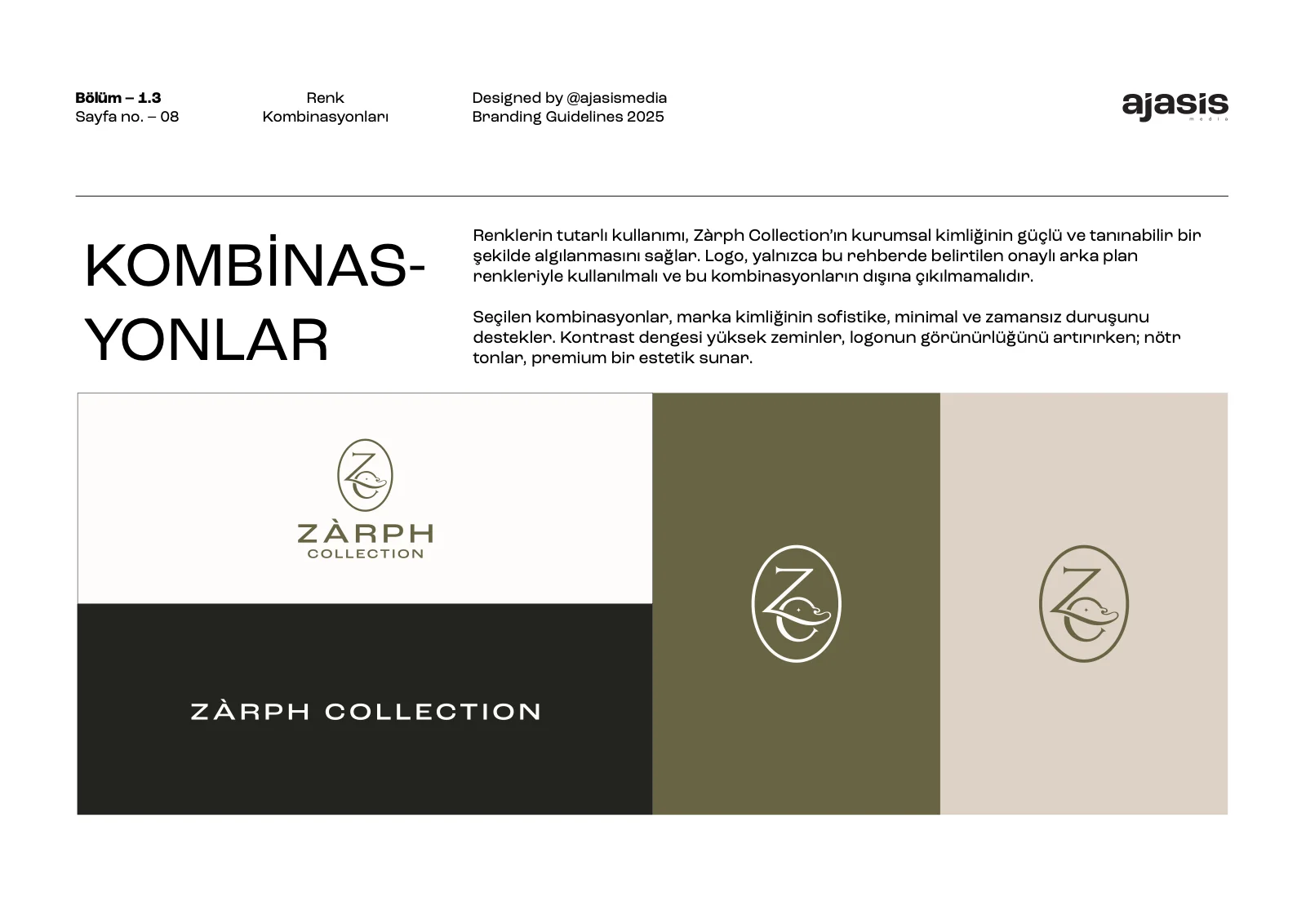 Zàrph Collection | Marka Kimliği ve Ambalaj Tasarımı - Sayfa 9