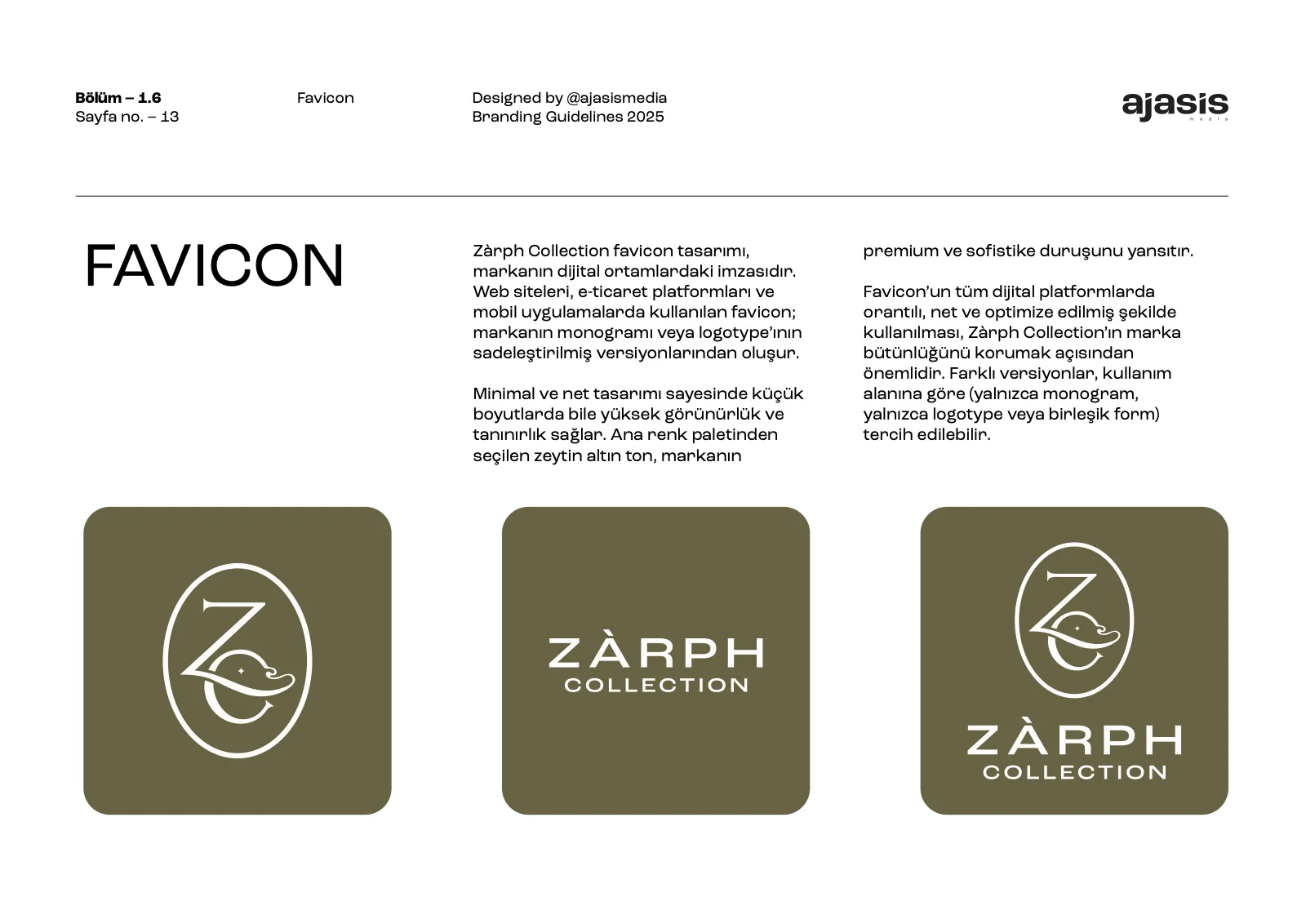 Zàrph Collection | Marka Kimliği ve Ambalaj Tasarımı - Sayfa 14