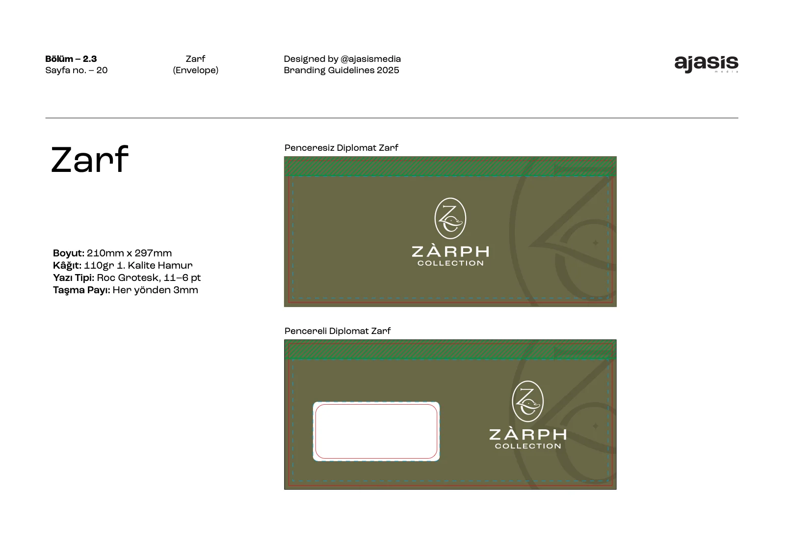 Zàrph Collection | Marka Kimliği ve Ambalaj Tasarımı - Sayfa 21